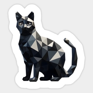 Black Cat Sticker